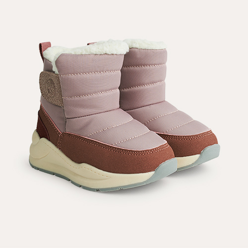 Rose KIDLY Label Quilted Snow Boot