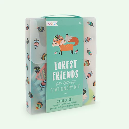 Multi Ooly On The Go Stationery Kit Forest Friends