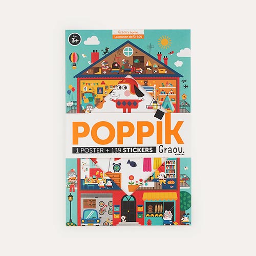 Multi Poppik Discovery Poster: Graou's Home
