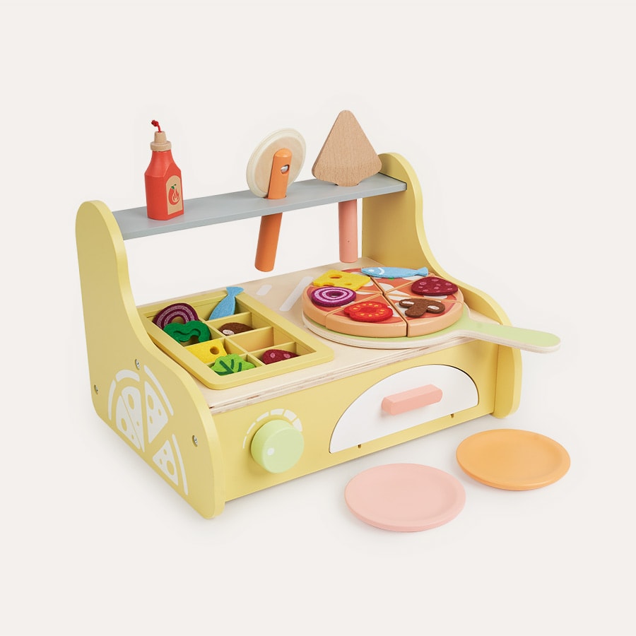 Oven Pizza, Play Kitchens & Food, Yellow