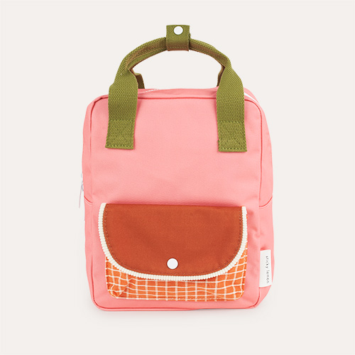 Flower Pink Sticky Lemon Small Envelope Backpack