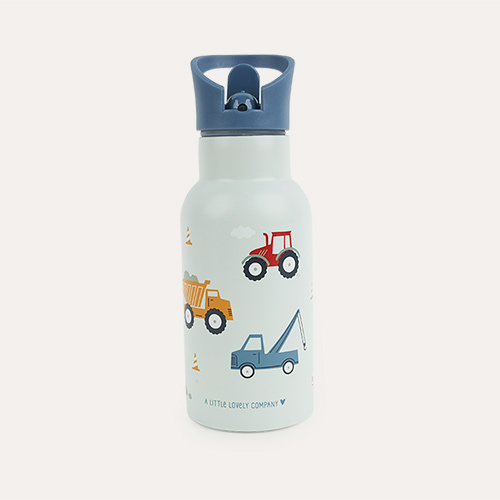 Vehicles A Little Lovely Company Stainless Steel Drink Bottle