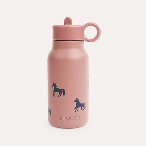 Horses / Dark rosetta Liewood Falk Water Bottle 250 ml