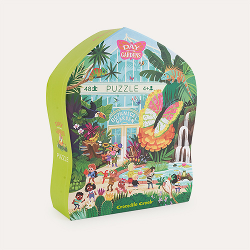 Green Crocodile Creek 48-piece Day at the Botanical Garden Puzzle