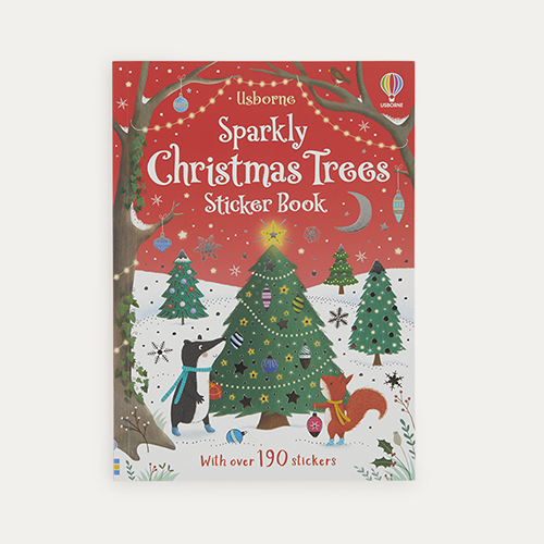 Red bookspeed Sparkly Christmas Trees Sticker Book