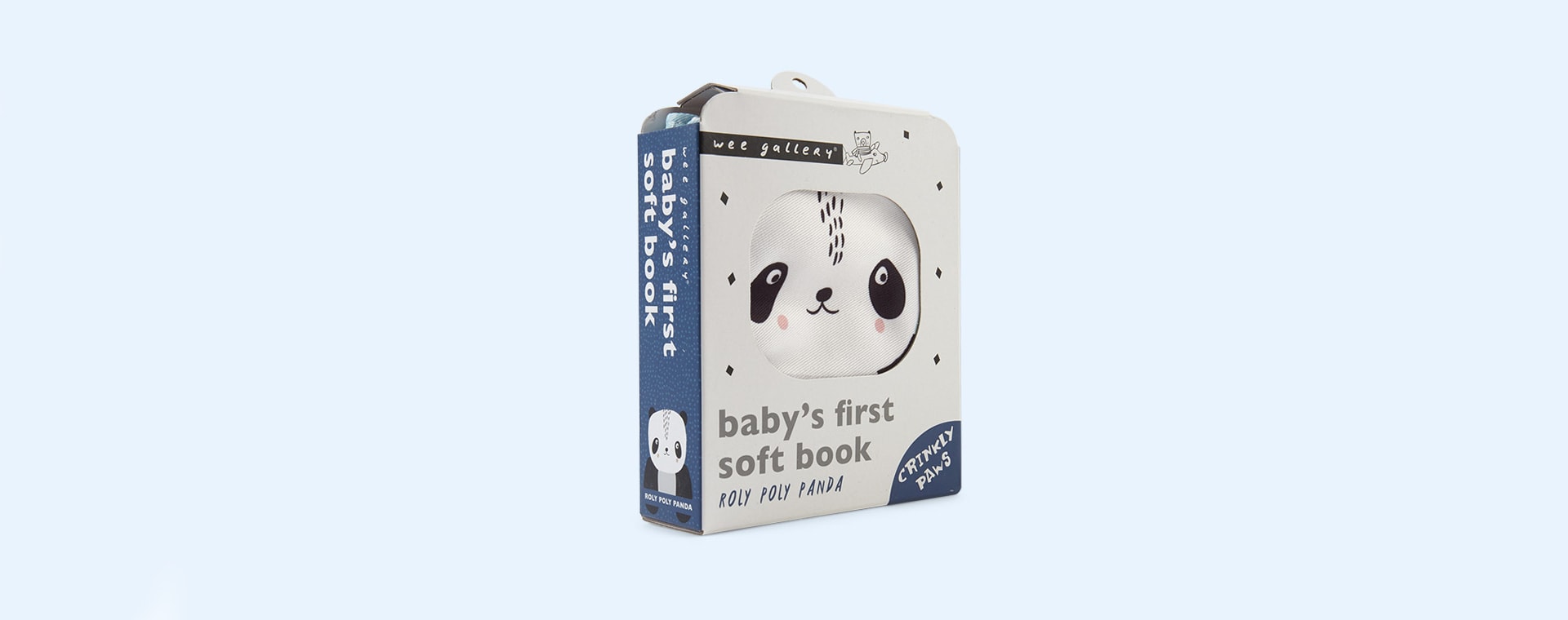 Roly, Poly , Panda Wee Gallery Animal Soft Cloth Book