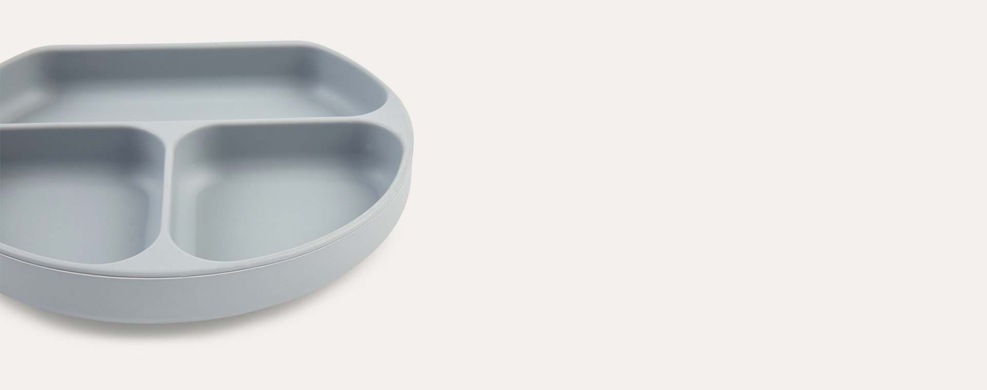 Grey Bumkins Silicone Suction Grip Dish