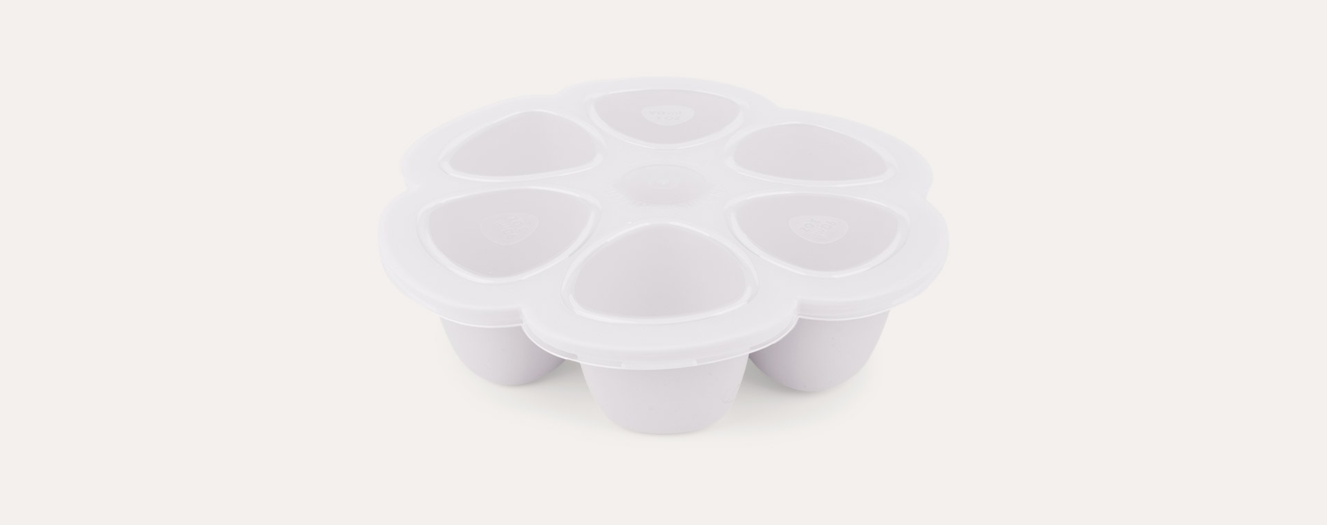 Light Mist Beaba Multi Portion Food Containers - 6 x 90ml