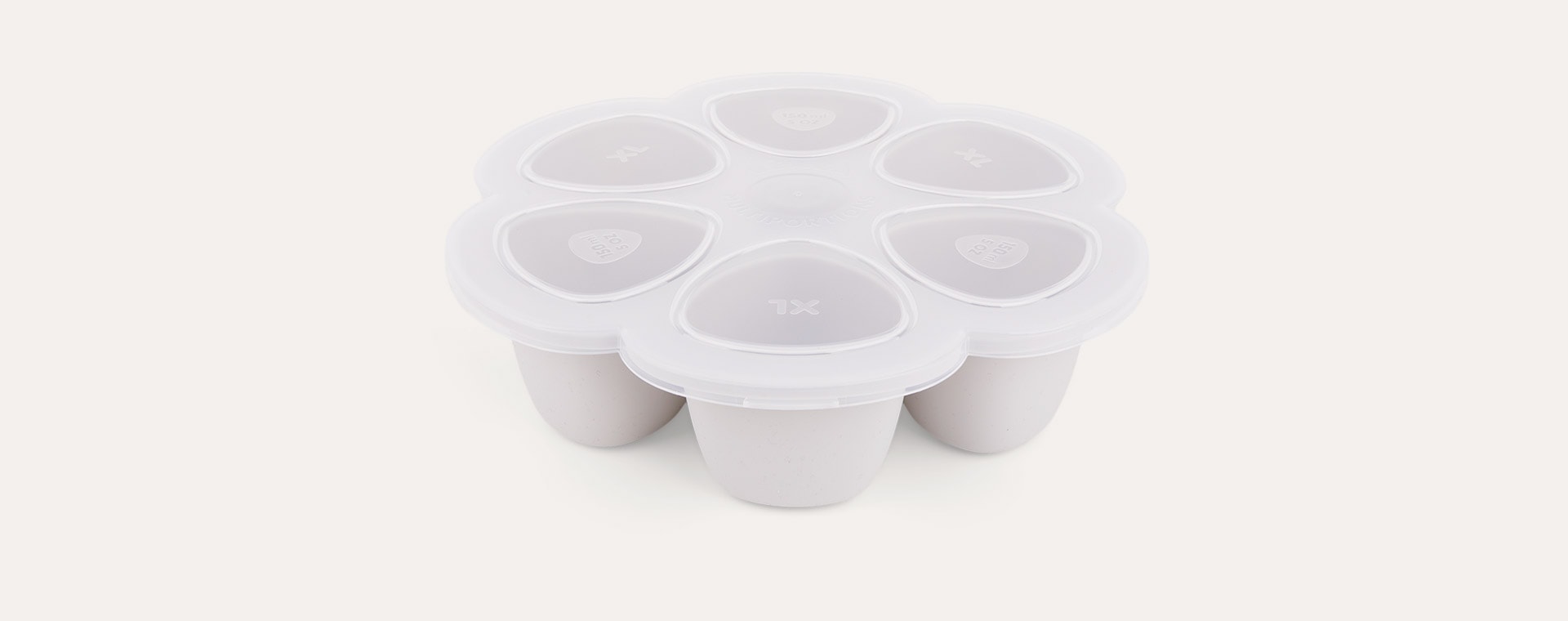 Light Mist Beaba Multi-Portion Food Containers - 6 x 150ml