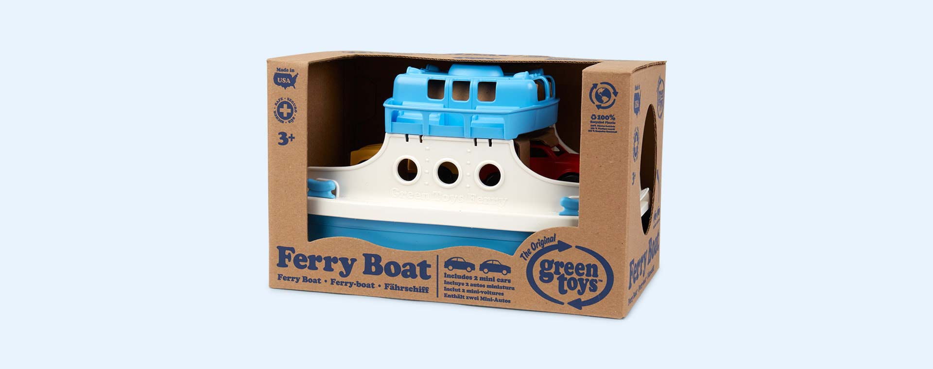Blue Green Toys Ferry Boat