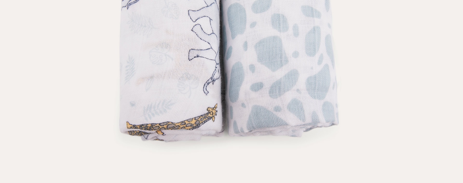 Jungle aden + anais 2 Pack Classic Swaddle Blanket