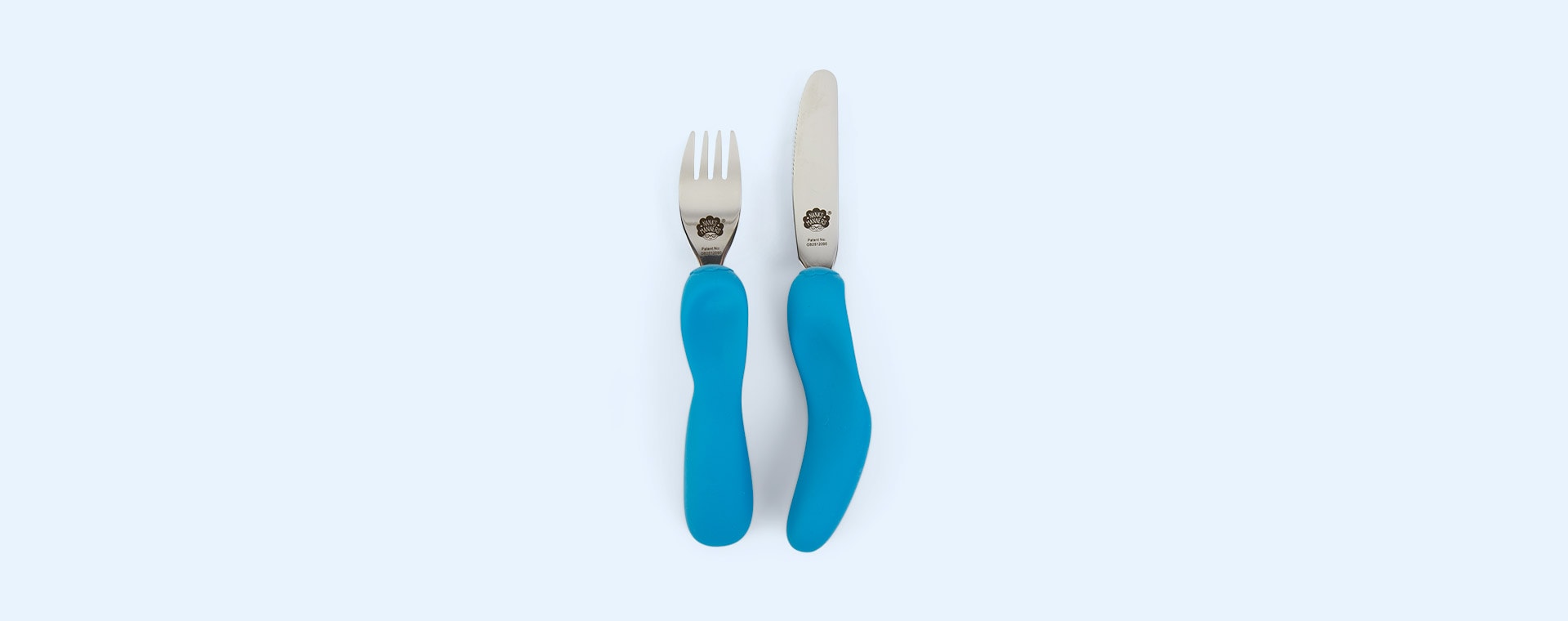 Blue Nana's Manners Stage 3 Cutlery Set