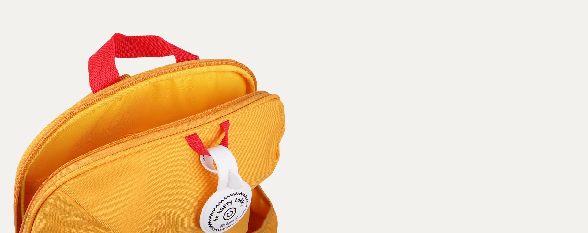 Mustard Color Block Babymel Kids 3+ Backpack