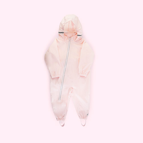 Baby Pink Grass & Air Stomper Suit