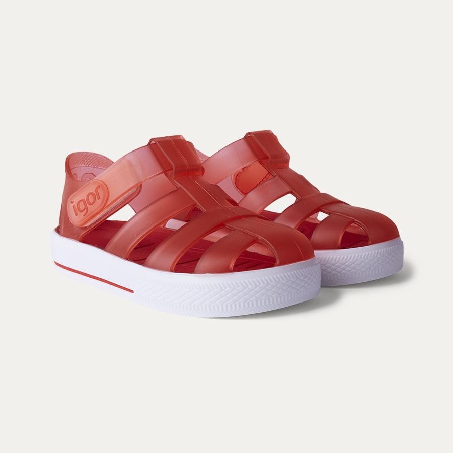 velcro jelly shoes