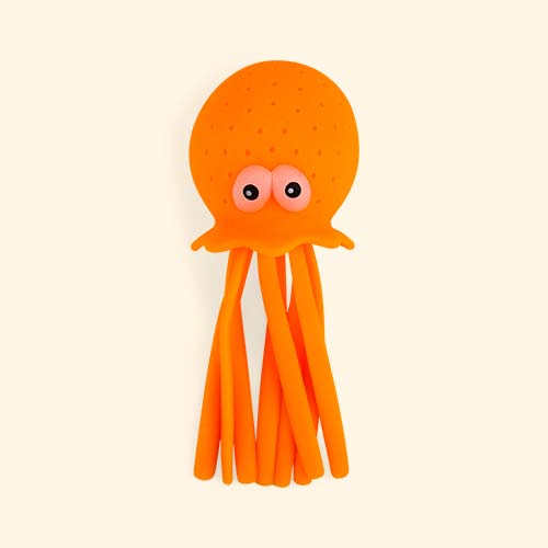 Orange Sunnylife Octopus Bath Toy