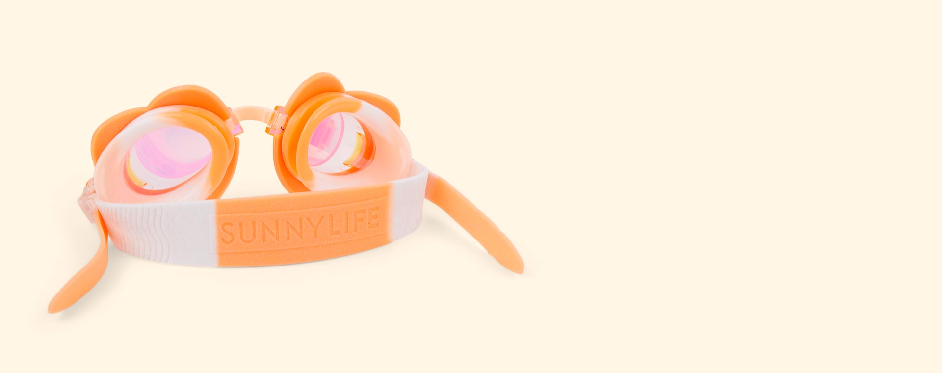 Coral SUNNYLiFE Swimming Goggles
