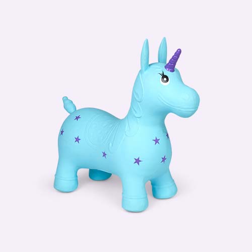Blue Unicorn Happy Hopperz Unicorn Hopper