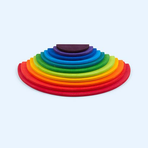 Rainbowcolours Grimm's 11 Piece Large Semicircles