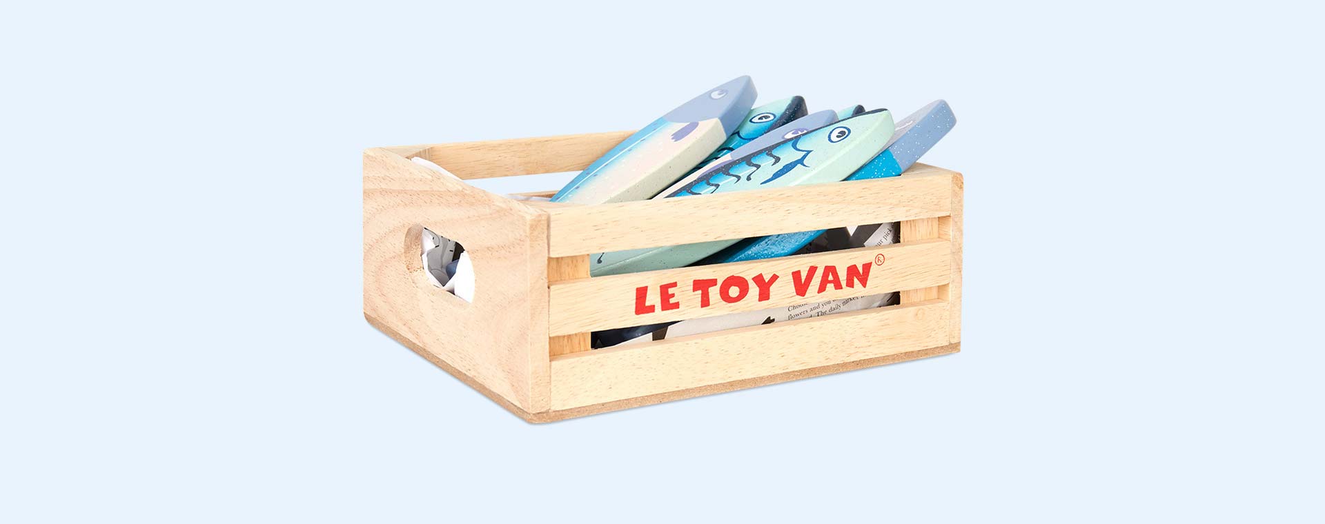 Multi Le Toy Van Fresh Fish Crate Set