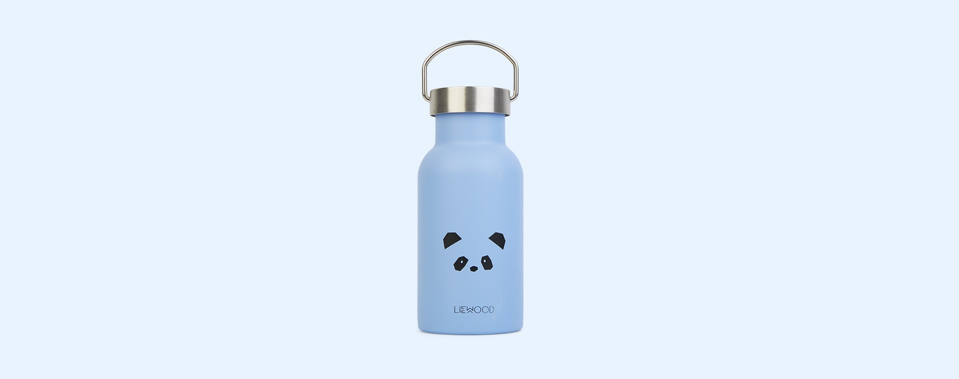 Panda Sky Blue Liewood Anker Water Bottle