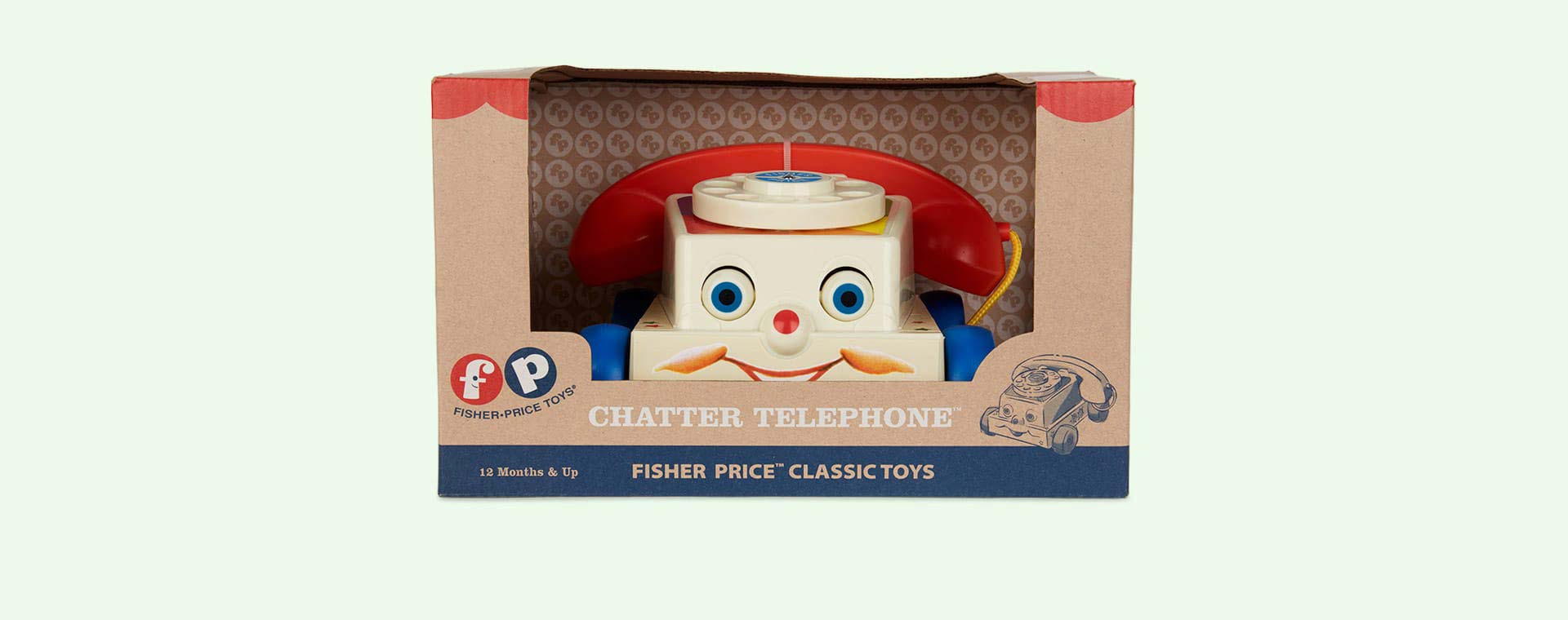 Multi Fisher Price Classic Toys Classic Chatter Phone