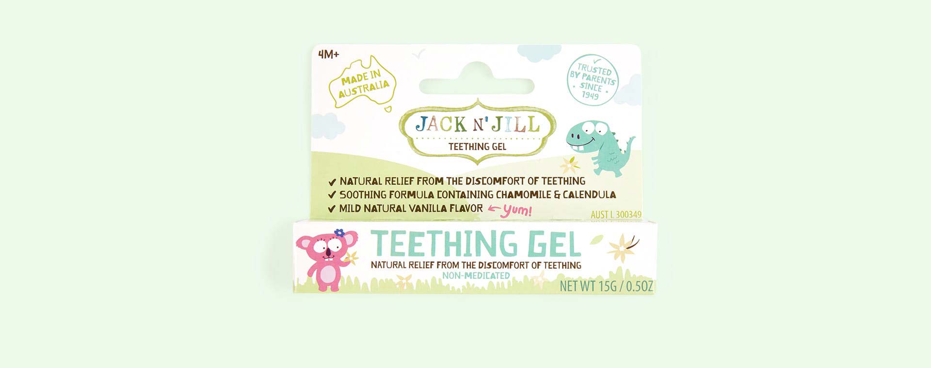 Multi Jack N' Jill Natural Teething Gel