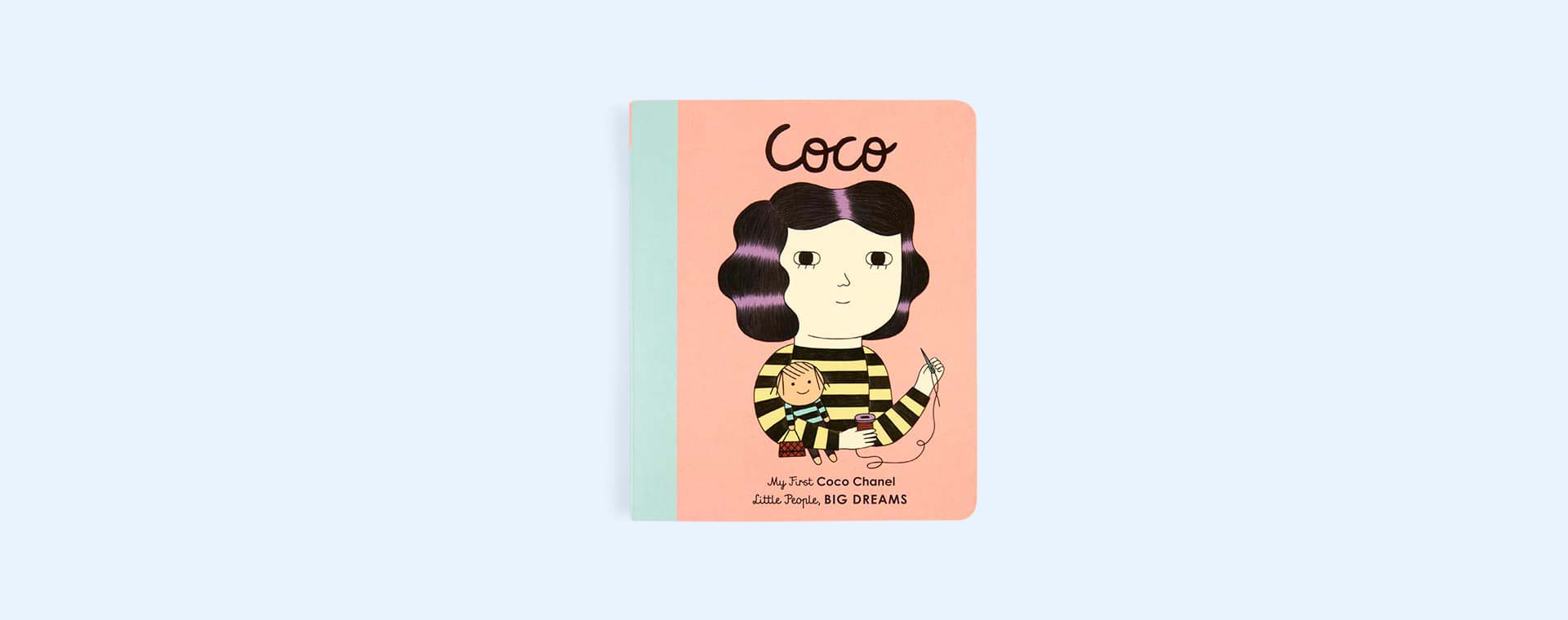 Pink bookspeed Little People, Big Dreams: Coco Board Book