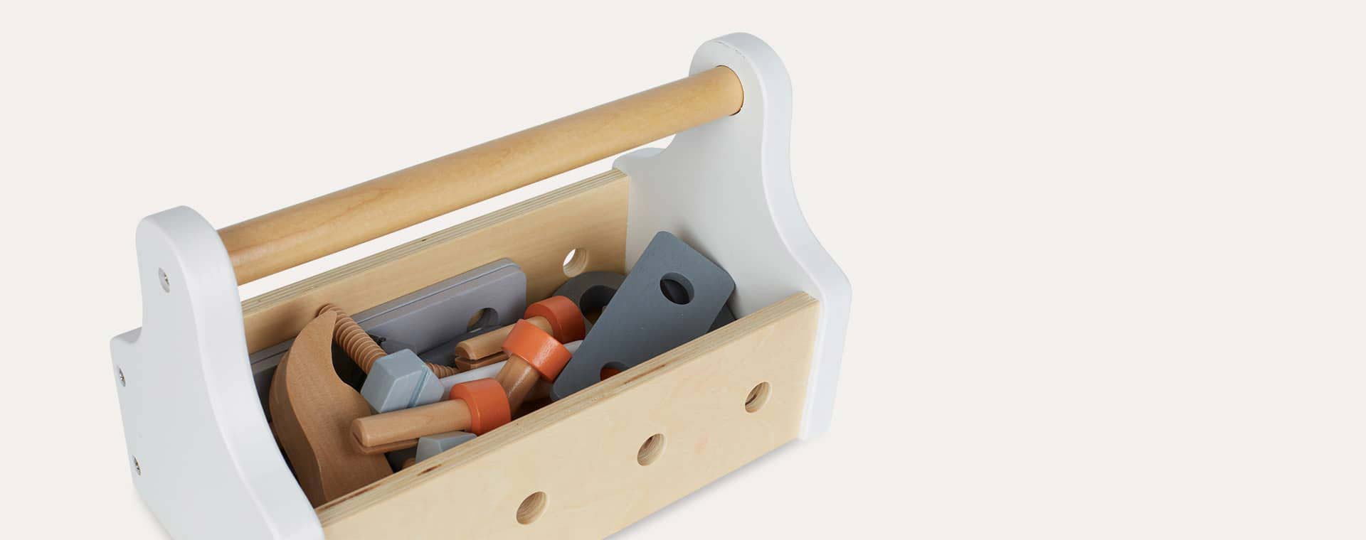 White & Neutral Kid's Concept Tool Box