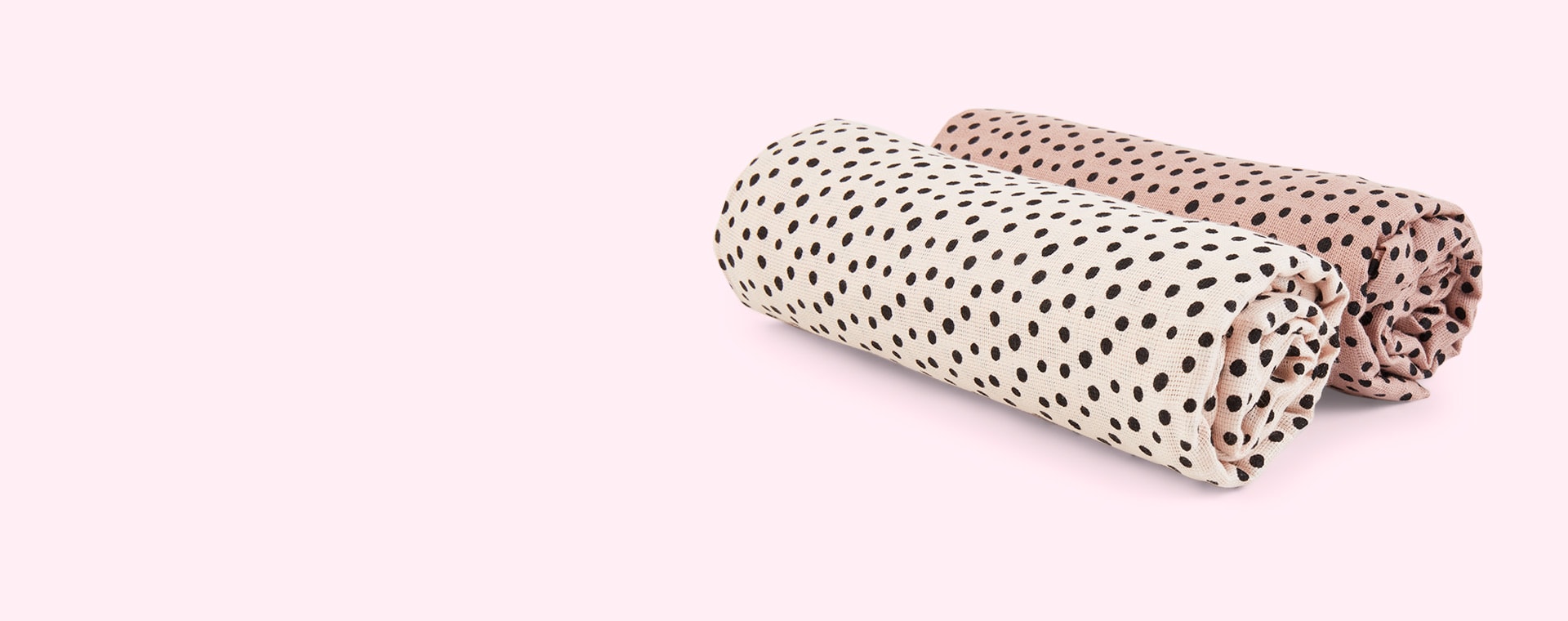 Happy Dots Powder Done By Deer 2-Pack Swaddle