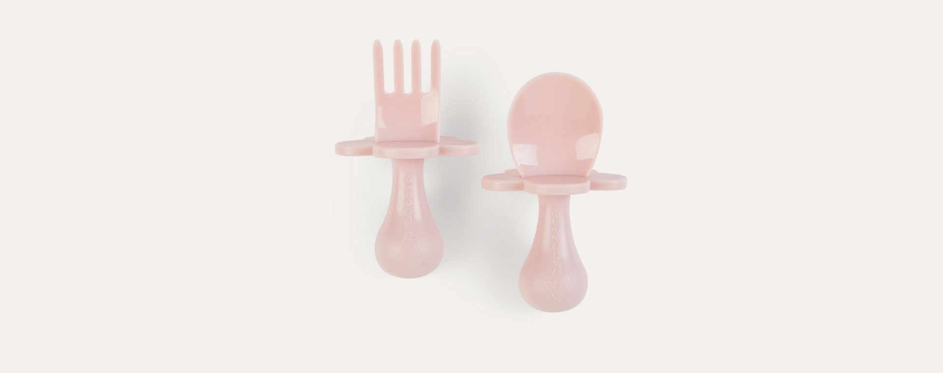 Pink Grabease Cutlery Set