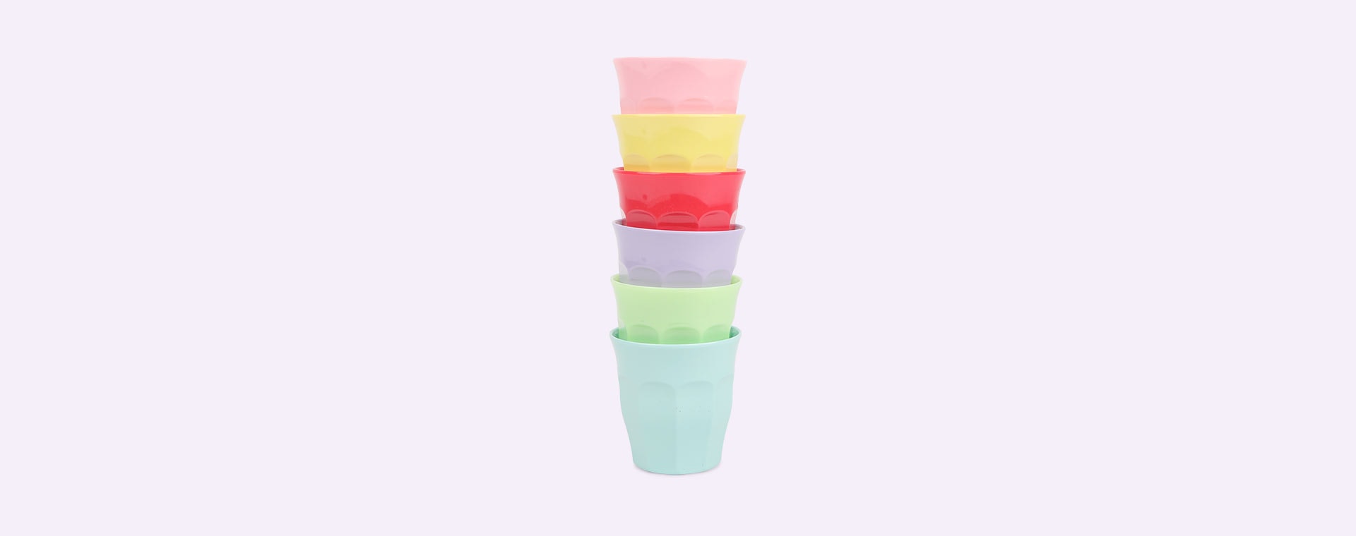 Yippie Yippie Yeah Rice 6-Pack Melamine Mini Cups