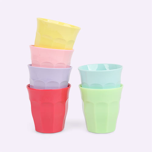 Yippie Yippie Yeah Rice 6-Pack Melamine Mini Cups