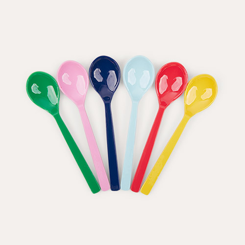 Favourite Colours Spoons Rice 6-Pack Melamine Cutlery