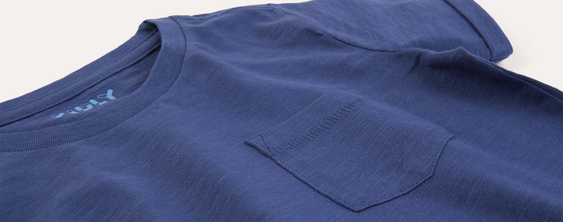 French Navy KIDLY Label Perfect Tee