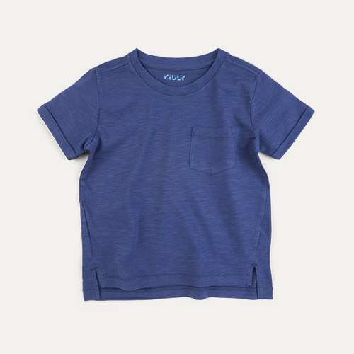 French Navy KIDLY Label Perfect Tee