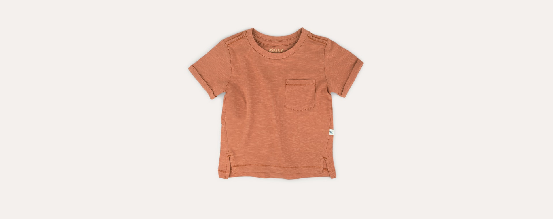 Terracotta KIDLY Label Perfect Tee