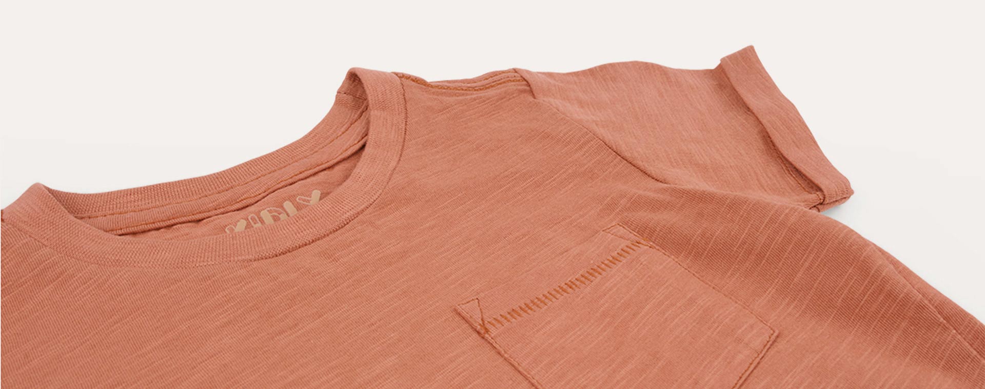 Terracotta KIDLY Label Perfect Tee