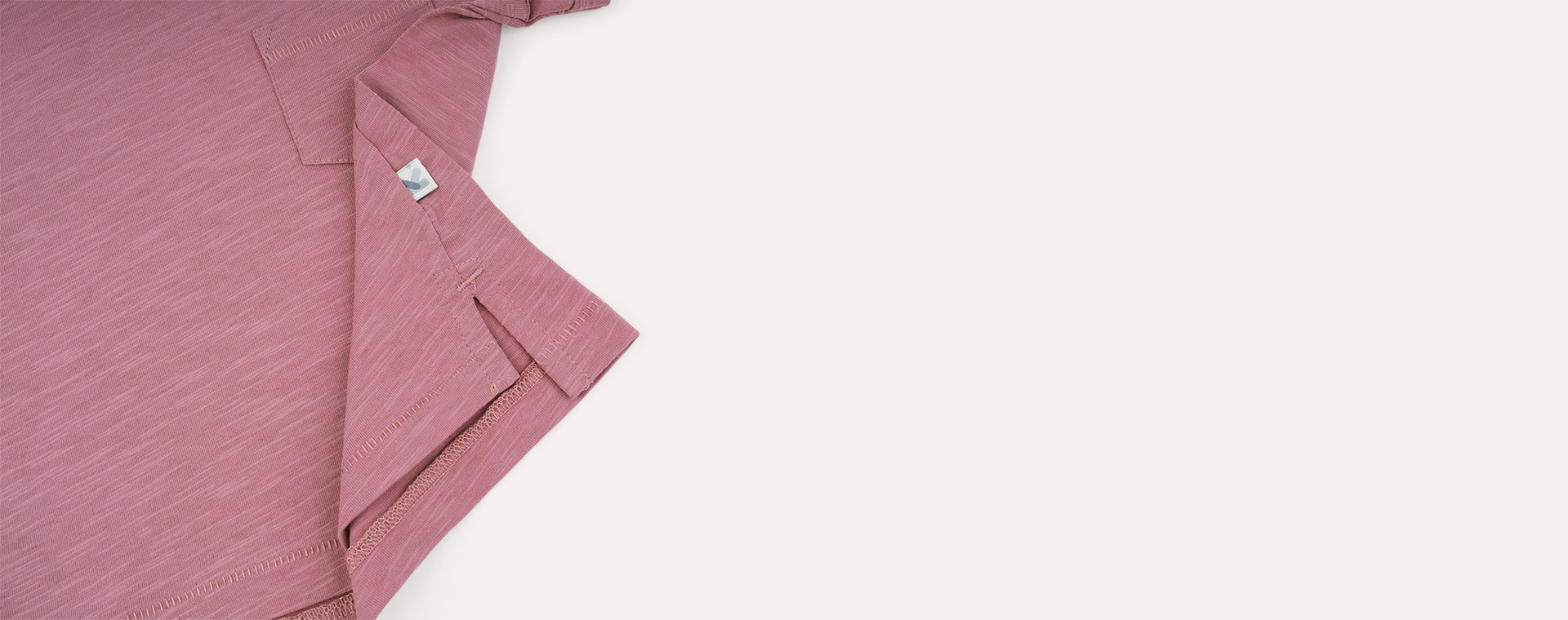 Dusty Rose KIDLY Label Perfect Tee