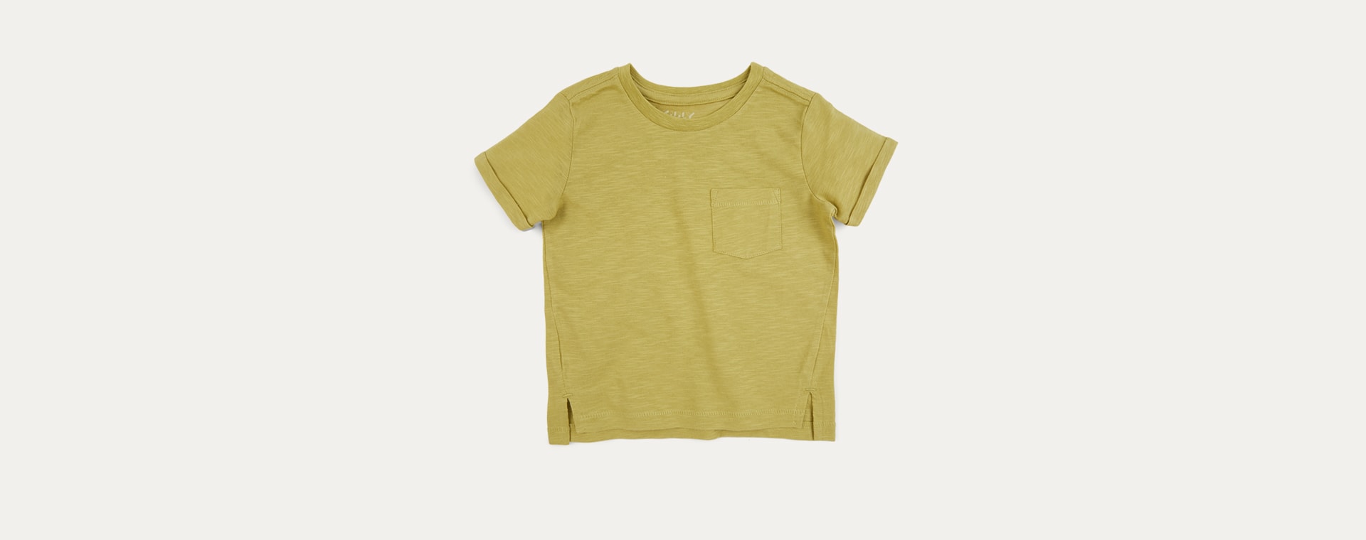 Mustard KIDLY Label Perfect Tee