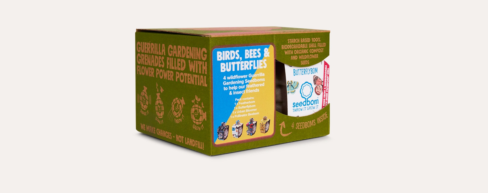 Birds, Bees & Butterflies Seedbom Seedbom Gift Box
