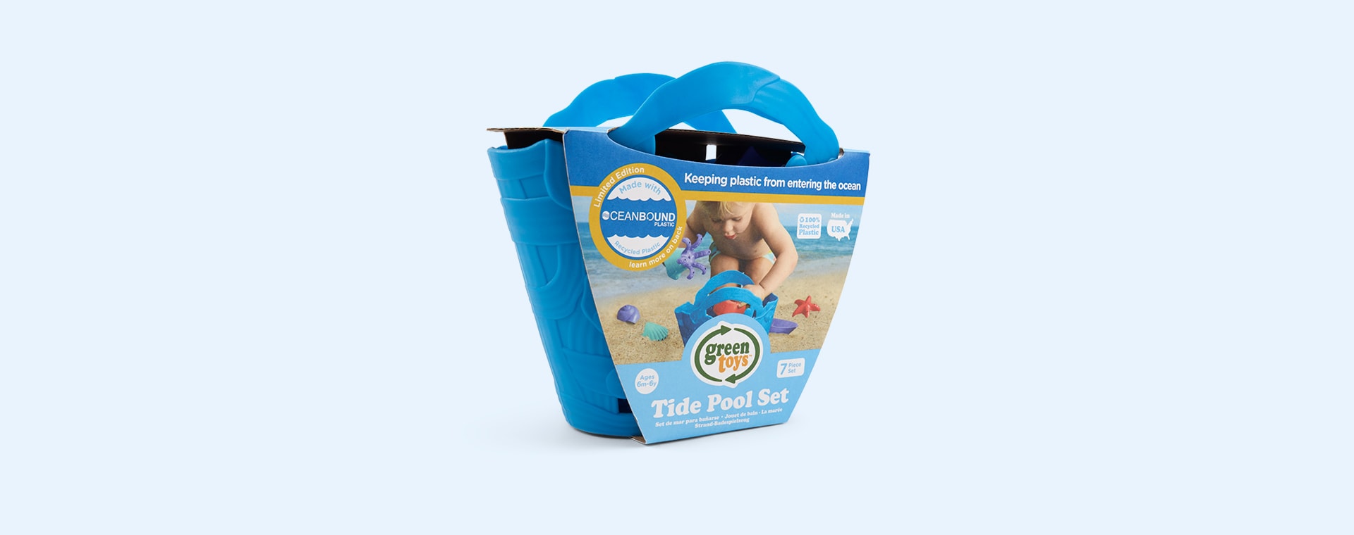 Blue Green Toys Ocean Bound Tide Pool Set