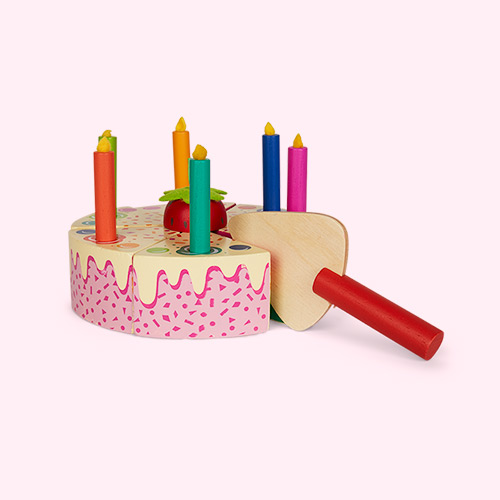 Multi Tender Leaf Toys Rainbow Birthday Cake