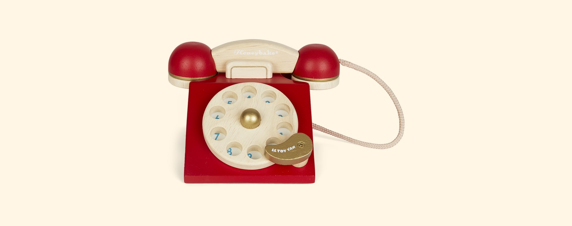 Red Le Toy Van Vintage Phone