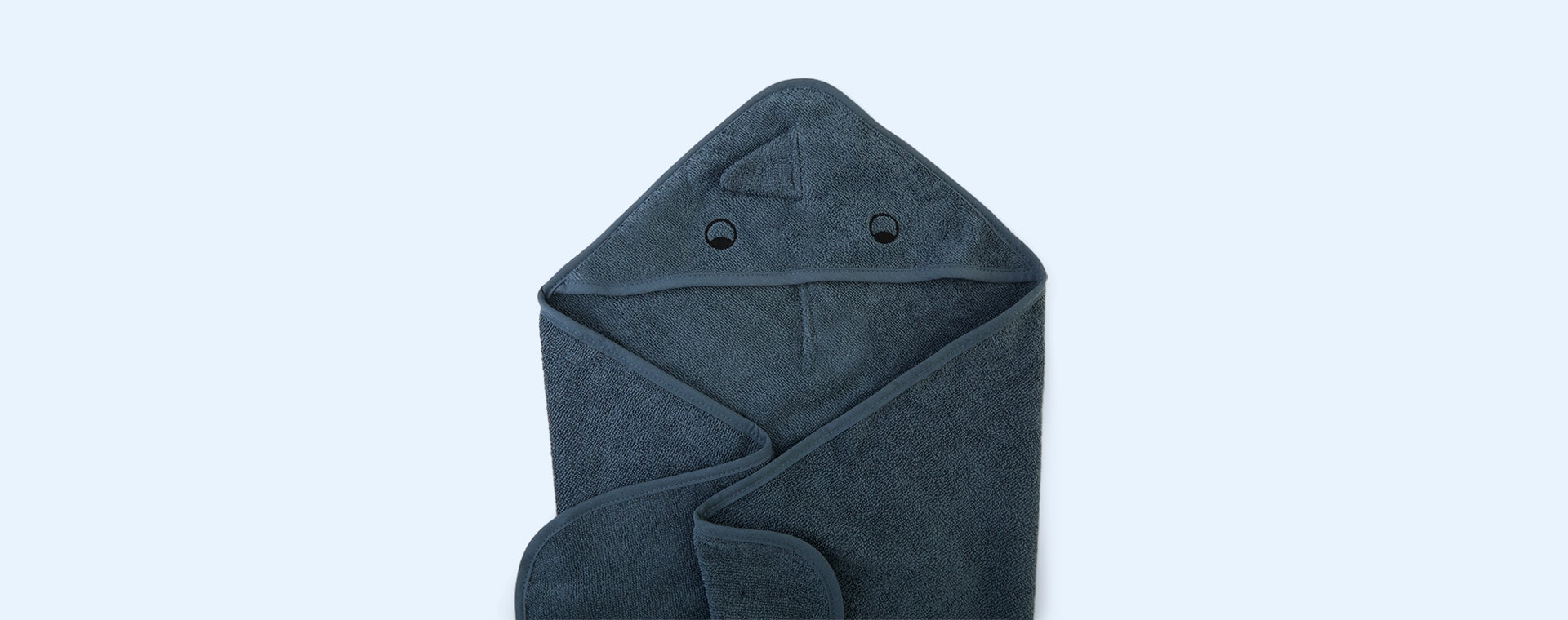 Dino Whale Blue Liewood Albert Hooded Towel