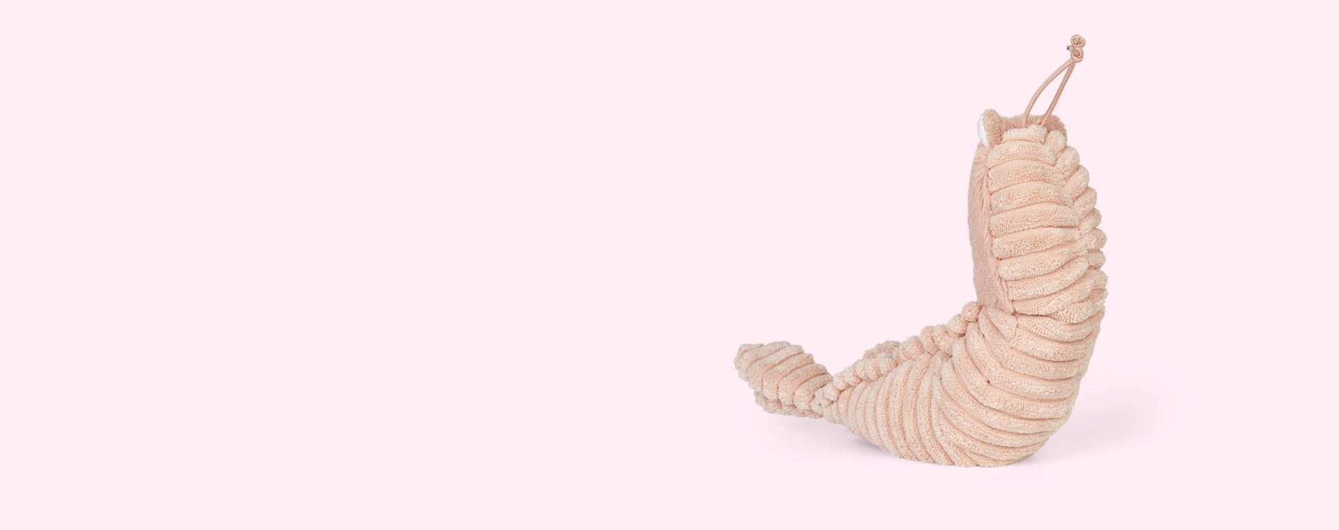 Pink Jellycat Sheldon Shrimp