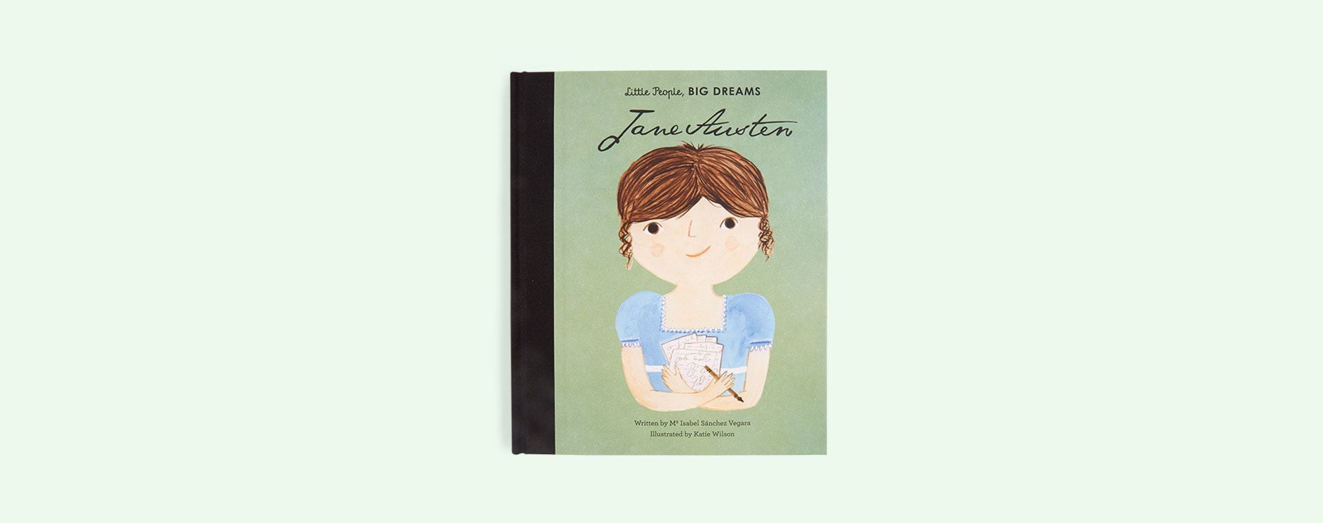 Green bookspeed Little People Big Dreams Jane Austen