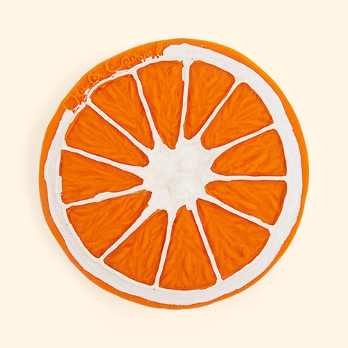 Orange Oli & Carol Clementino The Orange Teether & Bath Toy