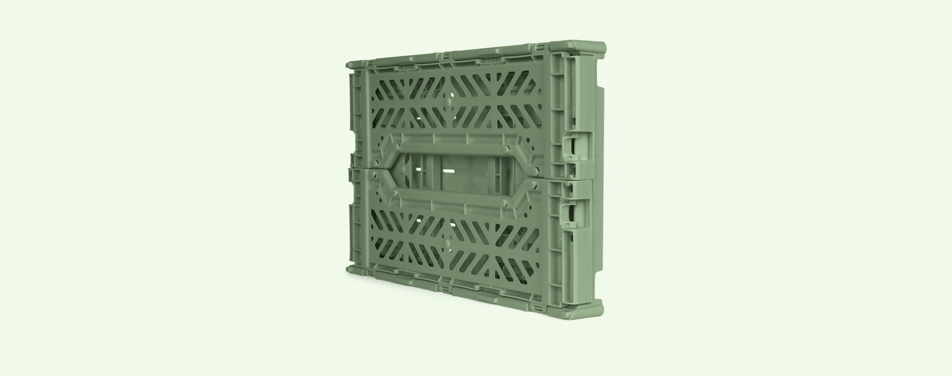 Almond Green Aykasa Mini Crate