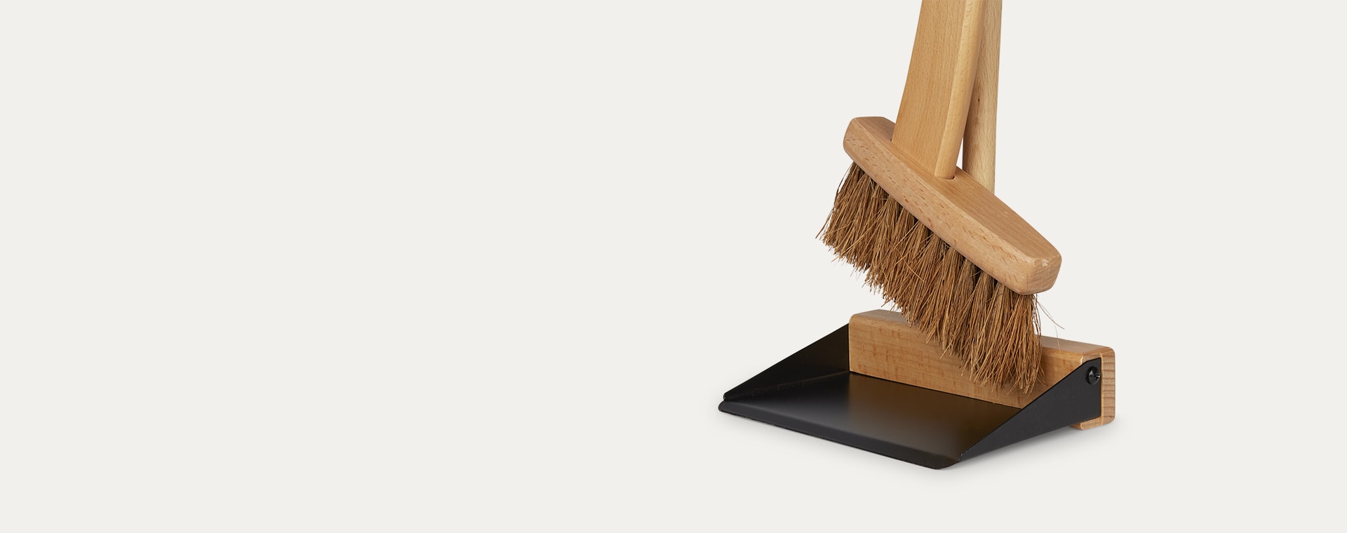Neutral Kid's Concept Brush and Dustpan